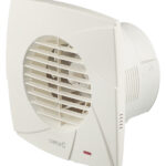 Вентилятор осевой Cata CB-100 Plus 190х190 мм d100 мм слоновая кость