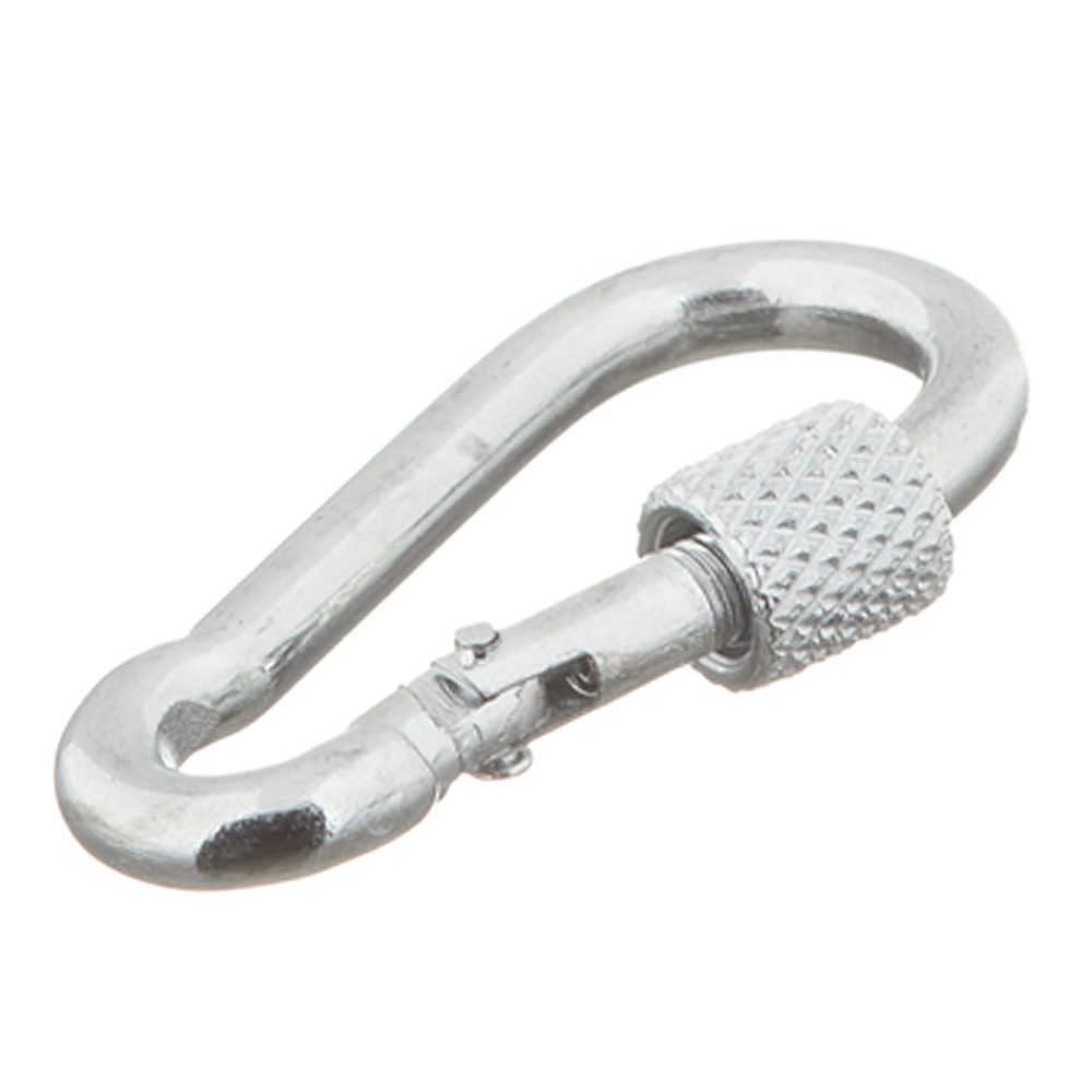 original-22209.jpg Карабин винтовой с фиксатором d4 мм 40 мм DIN 5299D — изображение 1