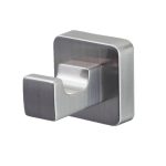 Крючок для ванной WasserKraft Rhin K-8700 одинарный на шуруп металл никель (K-8723)