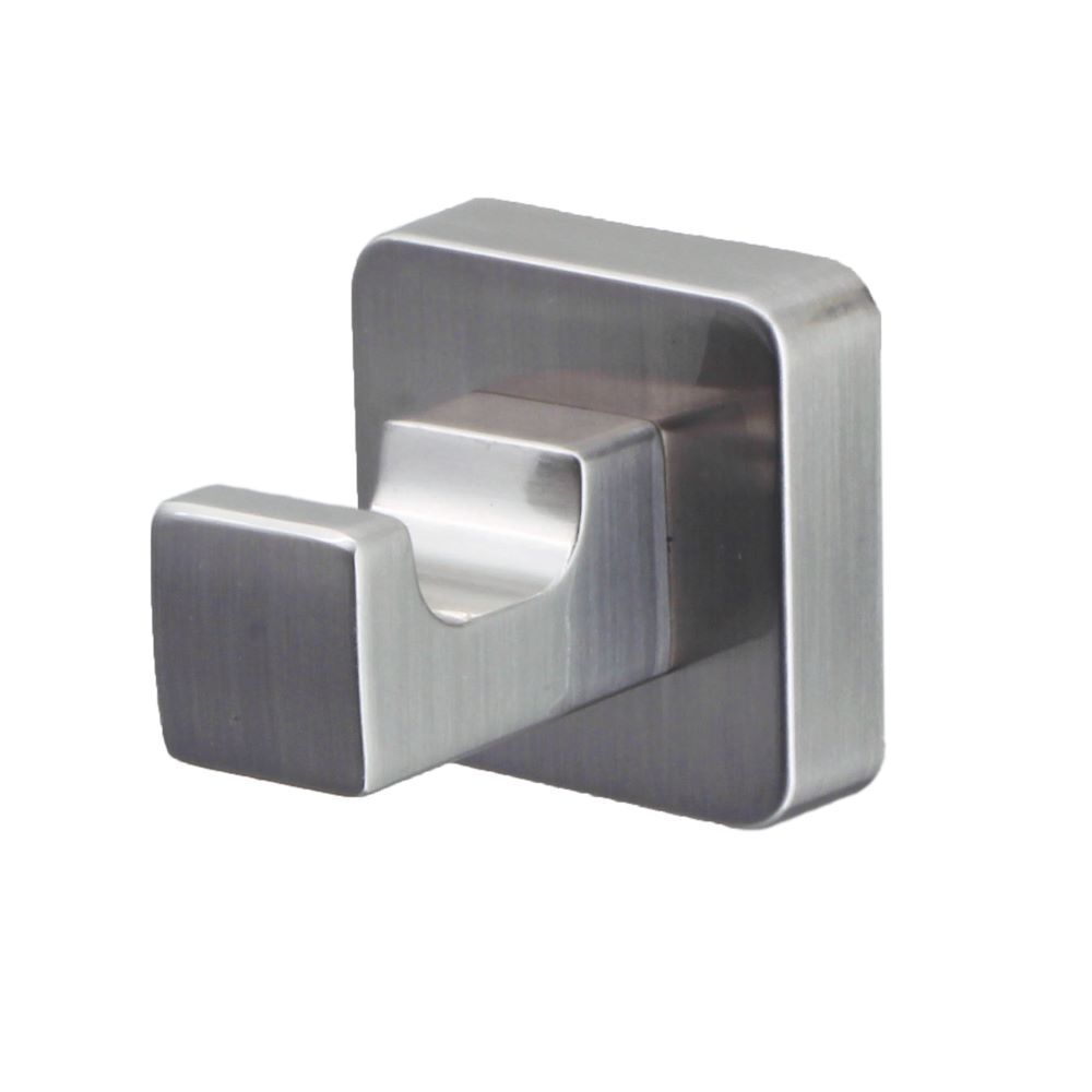 original-22314.jpg Крючок для ванной WasserKraft Rhin K-8700 одинарный на шуруп металл никель (K-8723) — изображение 1