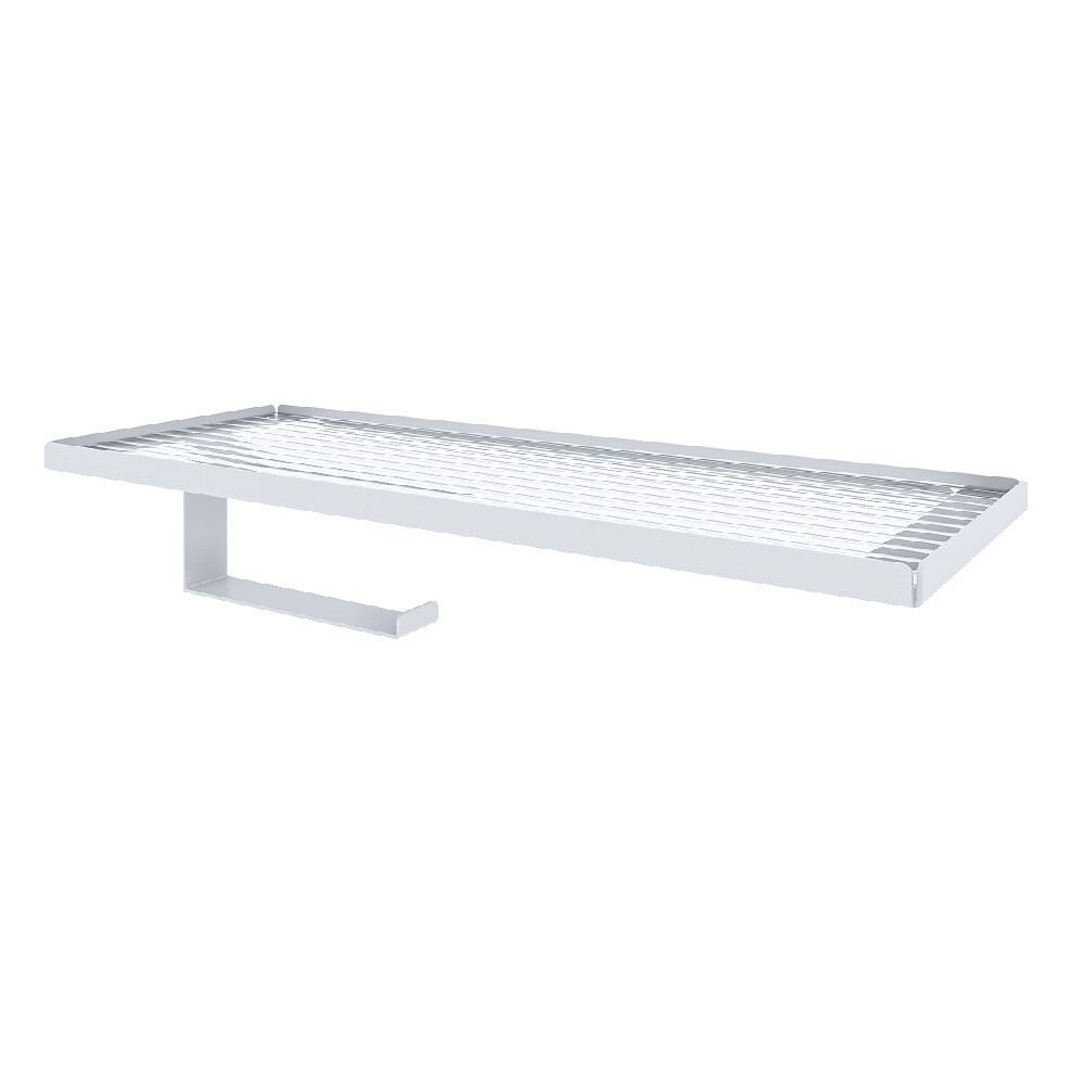 original-2233.jpg Держатель для туалетной бумаги Unit с полкой металл белый (74104564) — изображение 1