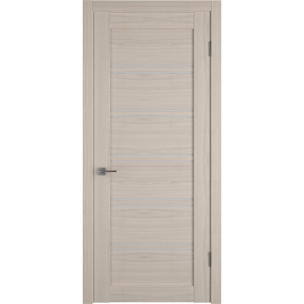 original-22348.jpg Дверь межкомнатная Лайт 28 900х2000 мм финишпленка 3D cream со стеклом с замком и петлями — изображение 1