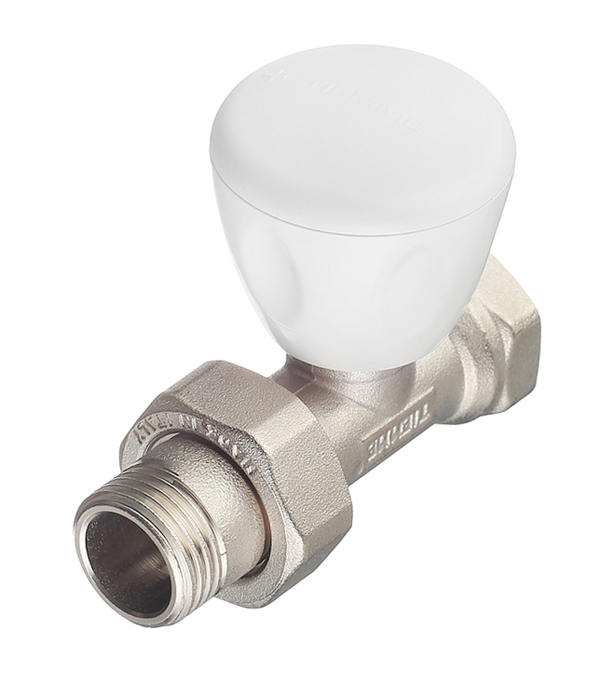 original-22402.jpg Клапан регулирующий Tiemme 1/2 НР(ш) х 1/2 ВР(г) для радиатора (3220003/3260043) — изображение 1