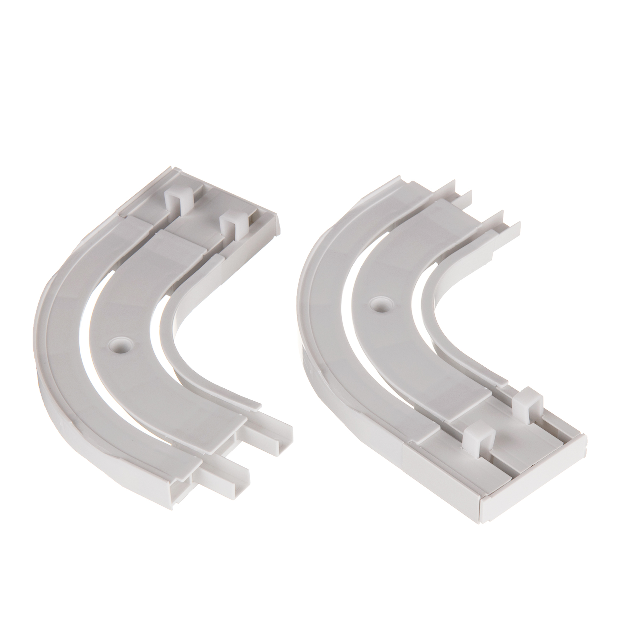 original-22433.jpg Боковина для двухрядного карниза пластиковая круглая 16 см (2 шт.) — изображение 1