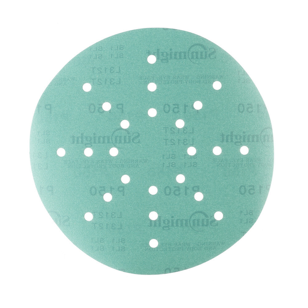 original-2258.jpg Диск шлифовальный Sunmight Film L312T d225 мм P150 на липучку пленочная основа (5 шт.) (53509R) — изображение 1