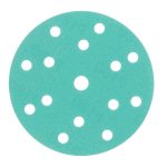 Диск шлифовальный КМ Green Film d150 мм P180 на липучку пленочная основа (5 шт.)