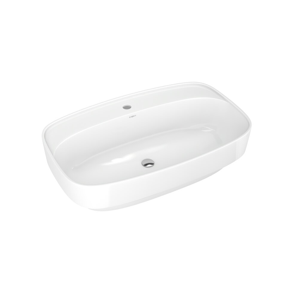original-22739.jpg Раковина Kirovit Купер 65 см накладная белая (21431) — изображение 1