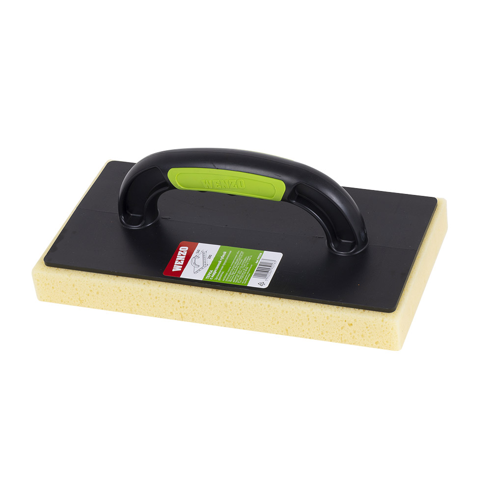 original-22772.jpg Терка пластиковая Wenzo 280х140 мм с надрезанной губкой — изображение 1