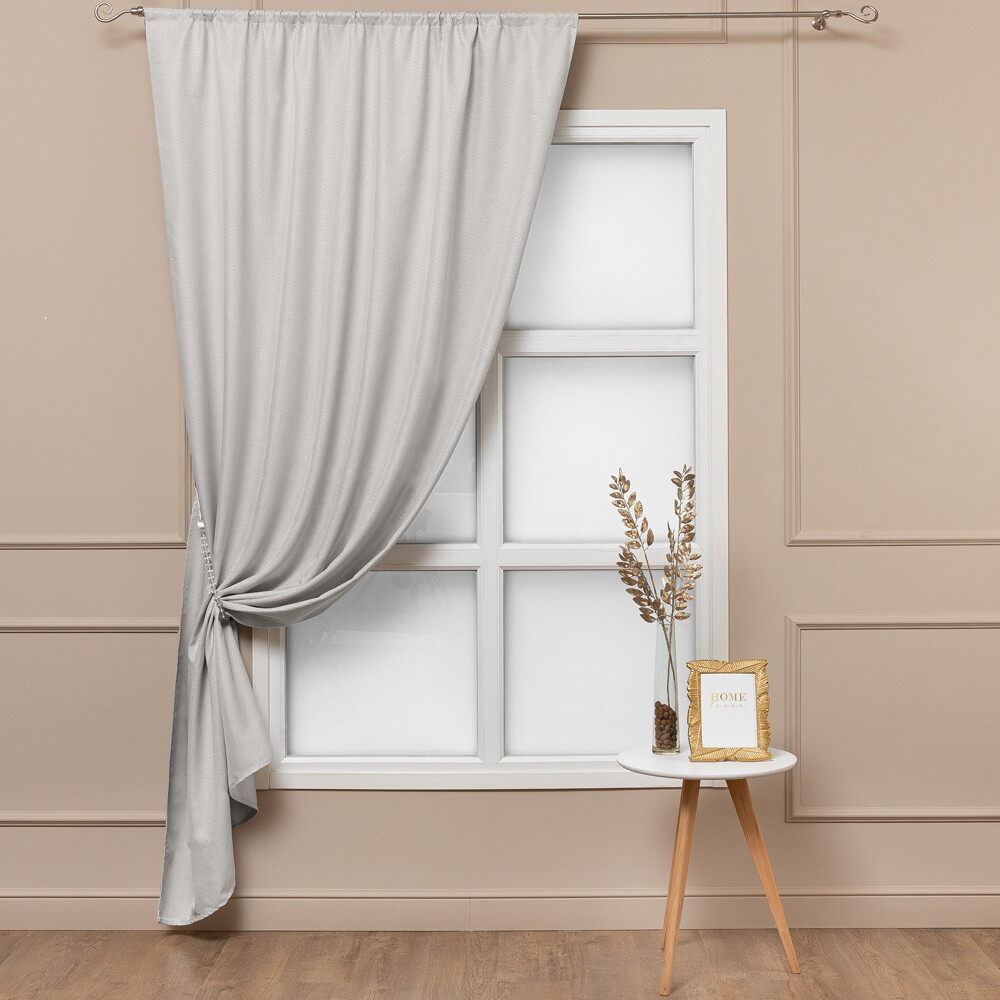 original-22778.jpg Штора имитация льна шампань 160х260 см Amore Mio (94610) — изображение 1