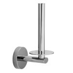 Держатель для туалетной бумаги WasserKraft Rhein вертикальный металл хром (K-6297)