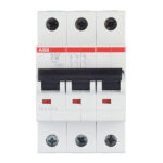Автоматический выключатель модульный ABB S203 3P 16А тип C 6 кА 400 В (2CDS253001R0164)
