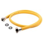 Шланг для газа ПВХ армированный Tuboflex 3/4 ВР(г) х 3/4 ВР(г) 60 см желтый