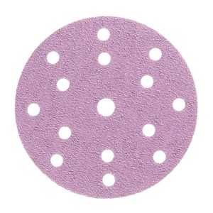 Диск шлифовальный КМ Purple d150 мм P40 на липучку бумажная основа (5 шт.)