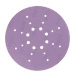 Диск шлифовальный КМ Purple d225 мм P240 на липучку бумажная основа (5 шт.)