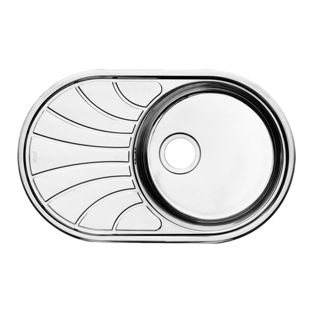 original-23098.jpg Мойка для кухни Iddis Suno d48х18 см врезная с крылом сталь (SUN77SDi77) — изображение 1