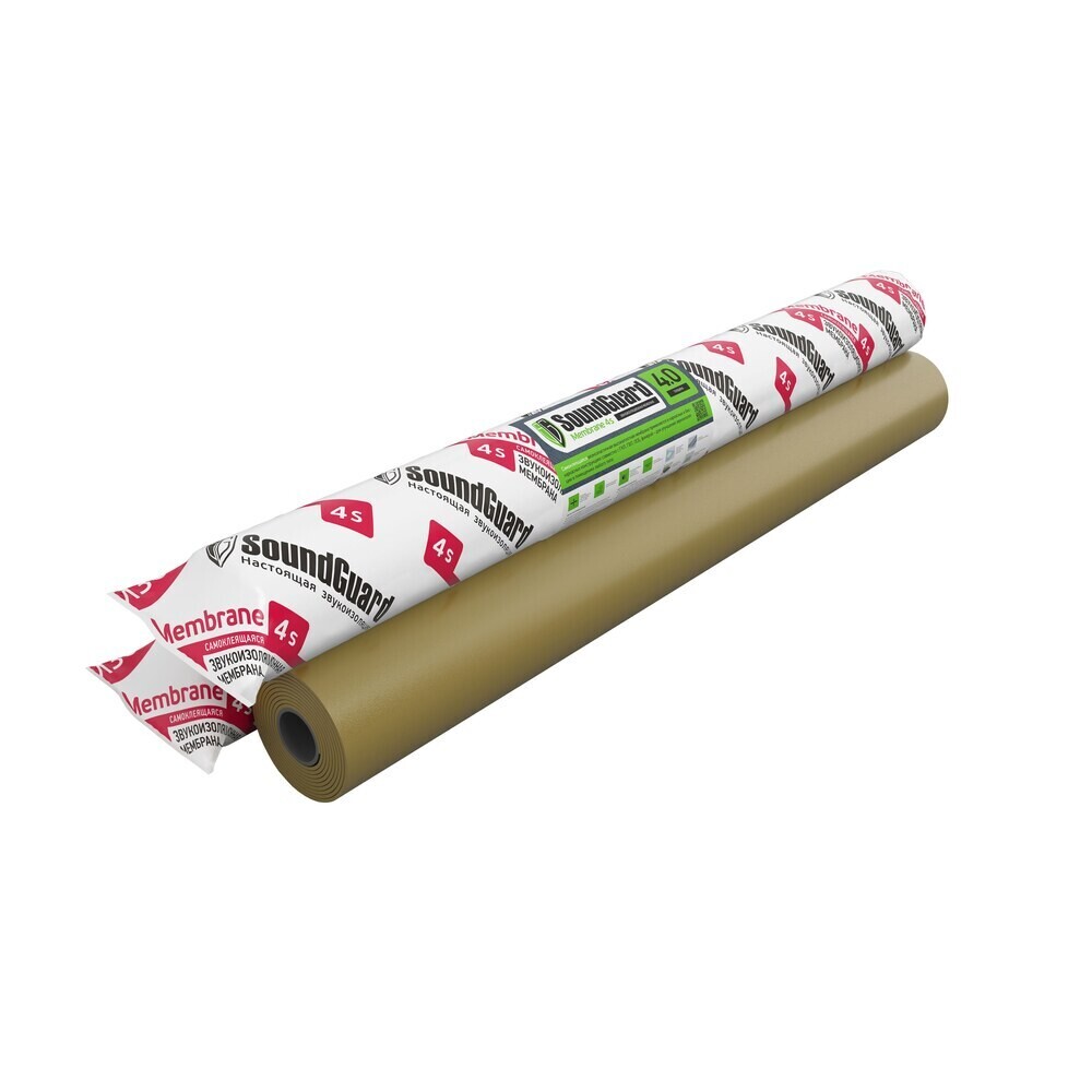 original-2313.jpg Мембрана звукоизоляционная SoundGuard Membrane S 4х1200х2500 мм 3 кв.м самоклеящаяся — изображение 1