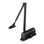 Доводчик дверной Corsa Deco (15-25 кг) черный