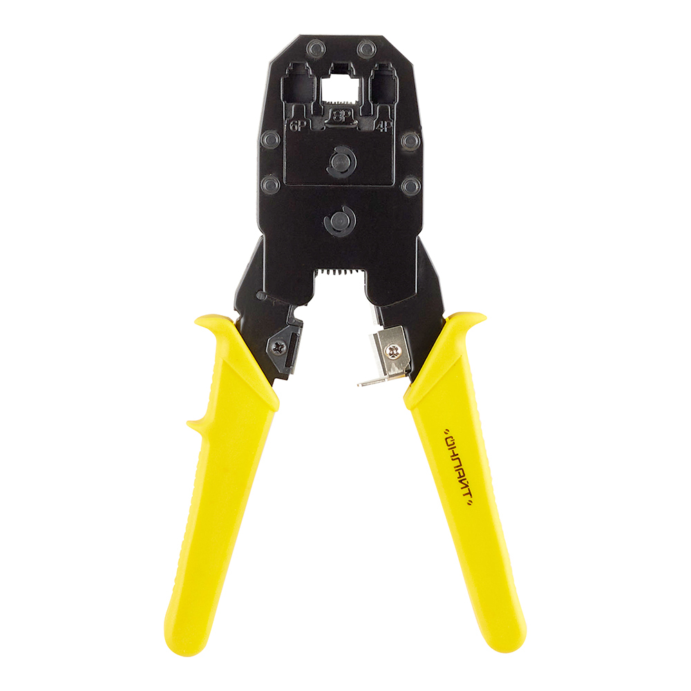 original-23220.jpg Пресс-клещи Онлайт для обжима RJ разъемов 8P8C/6P6C/4P4C (80982) — изображение 1