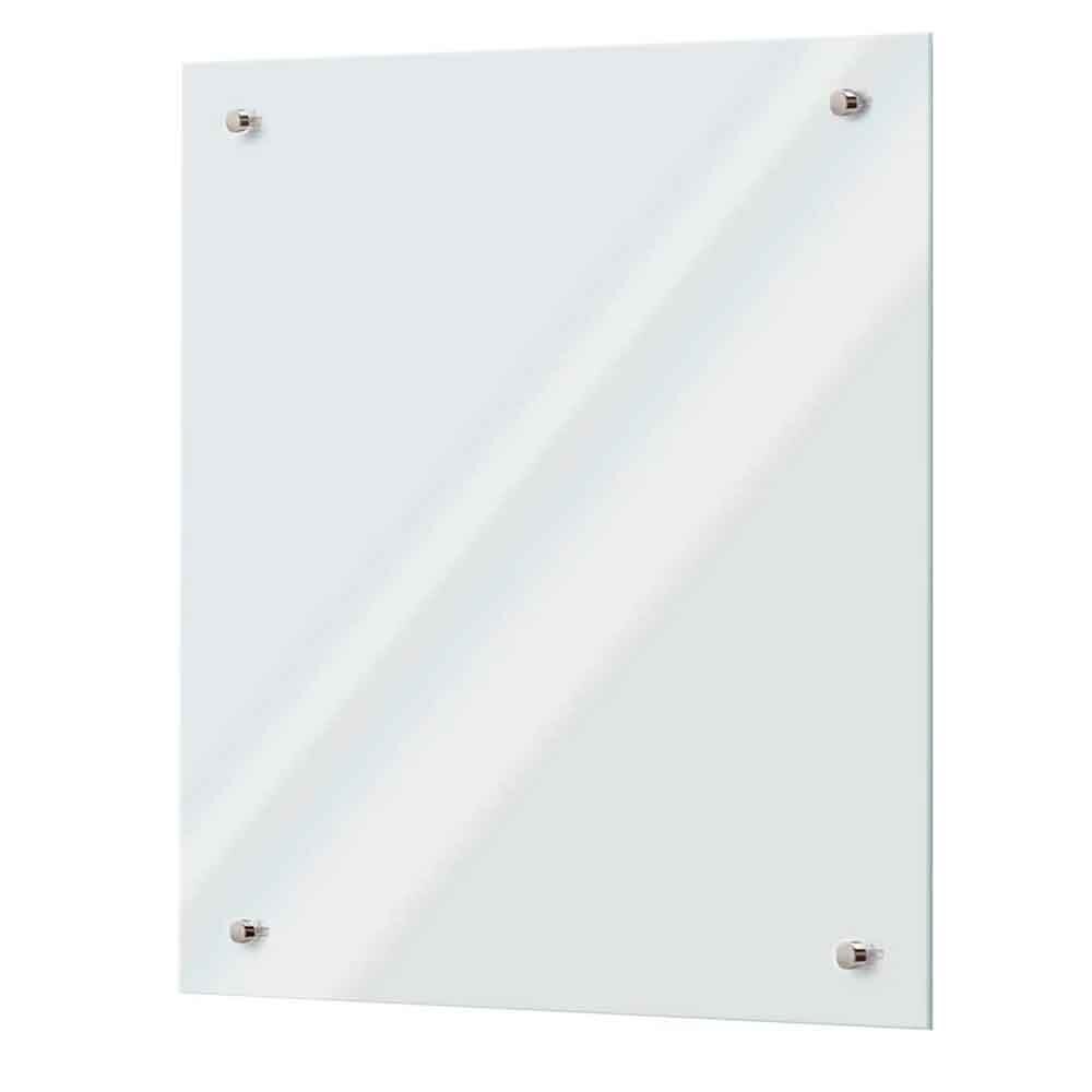 original-23256.jpg Панель стеновая закаленное стекло для кухни 750х600х4 мм белая — изображение 1