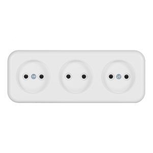 Розетка Svet накладная белая (0215-00641)