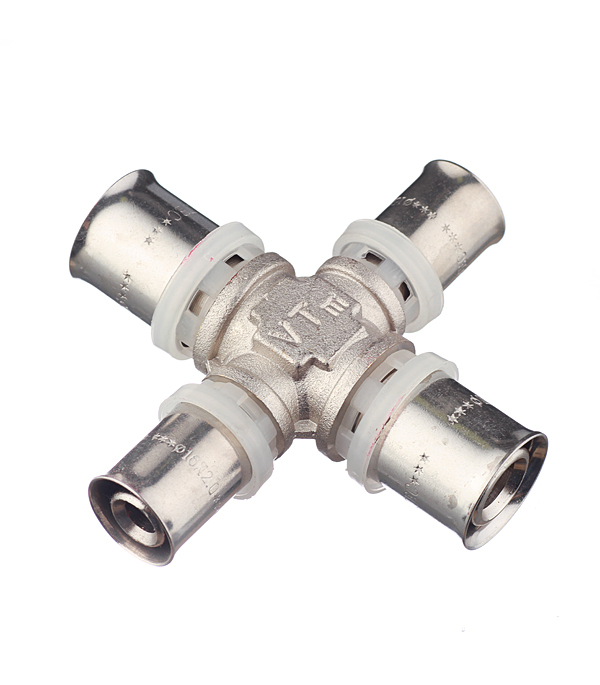 original-23404.jpg Крестовина VALTEC (VTm.241.N.201620) 20(пресс) х 16(пресс) х 20(пресс) х 16(пресс) — изображение 1