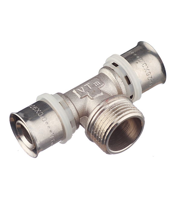 original-23425.jpg Тройник VALTEC (VTm.233.N.260626) 26(пресс) х 1 НР(ш) х 26(пресс) — изображение 1