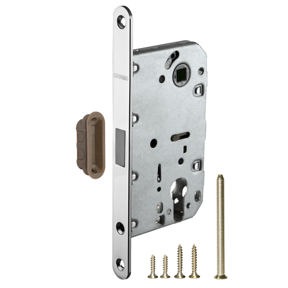 original-23461.jpg Замок врезной магнитный Fuaro M85C-50 для межкомнатной двери под цилиндр хром — изображение 1