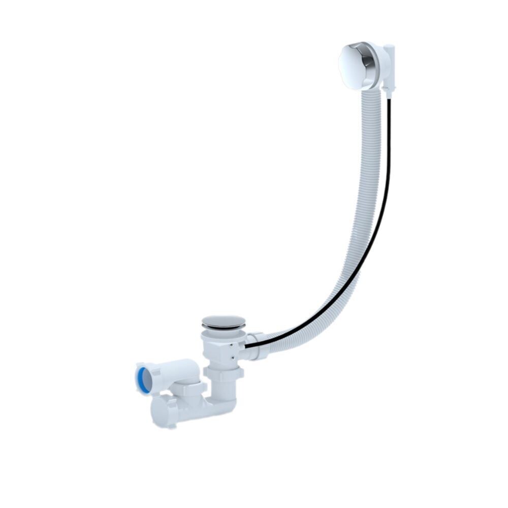 original-23478.jpg Сифон для ванны Cersanit Start 1 1/2х40 мм регулируемый слив d70 мм полуавтомат с соединением 40 мм (64285) — изображение 1