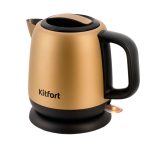 Электрический чайник Kitfort КТ-6111 1 л золото/черный