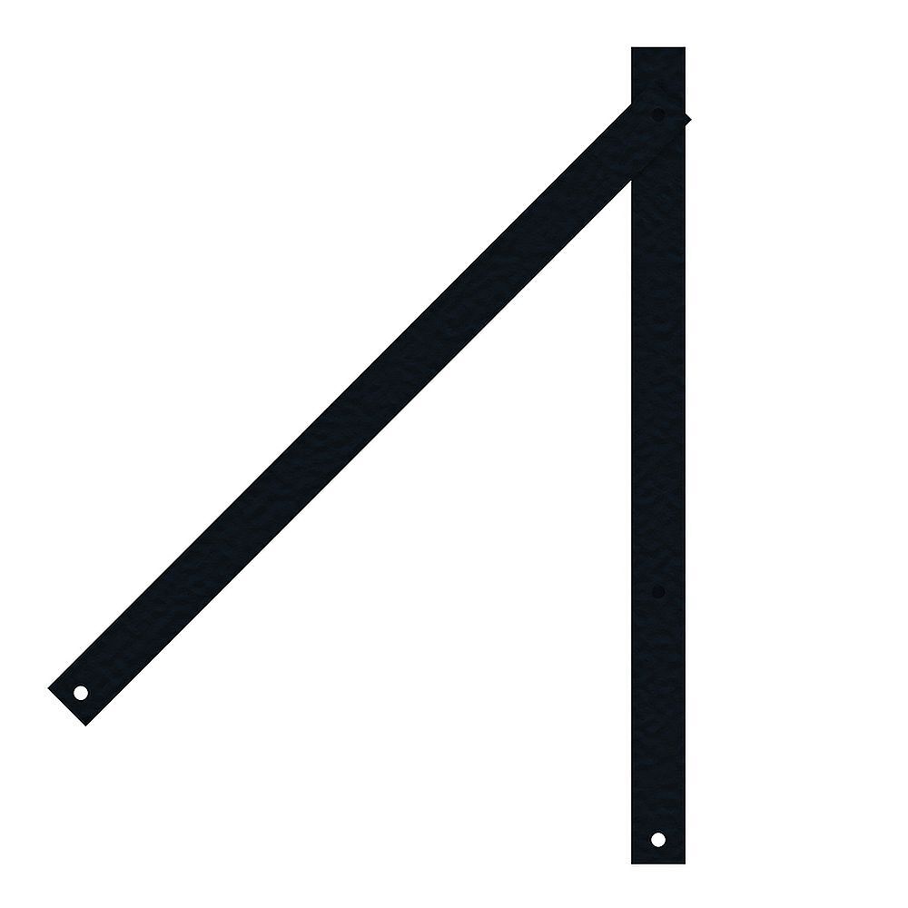 original-23518.jpg Планка торцевая кровельного ограждения Ювента КО-СТ-09 черная — изображение 1