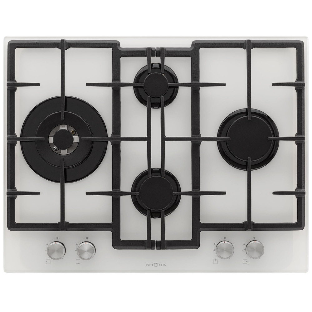 original-23604.jpg Варочная панель газовая Krona Ritter 67/60 4 конфорки белая — изображение 1