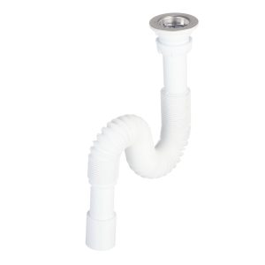 Сифон для раковины Wirquin Pro 1 1/4х32 мм с выпуском d63 мм с соединением 32/40 мм (30717987)