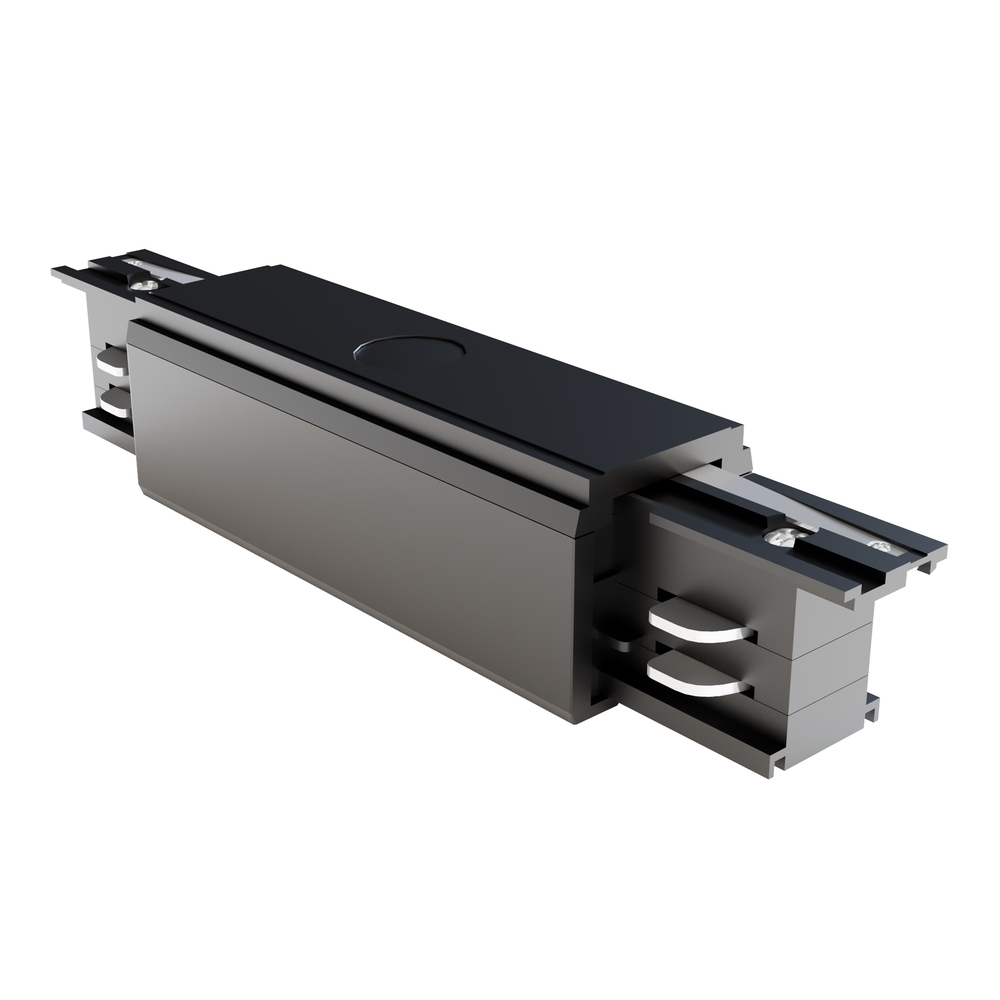 original-23613.jpg Коннектор для трехфазного шинопровода прямой Maytoni Technical Trinity черный (TRA005C-31B) — изображение 1