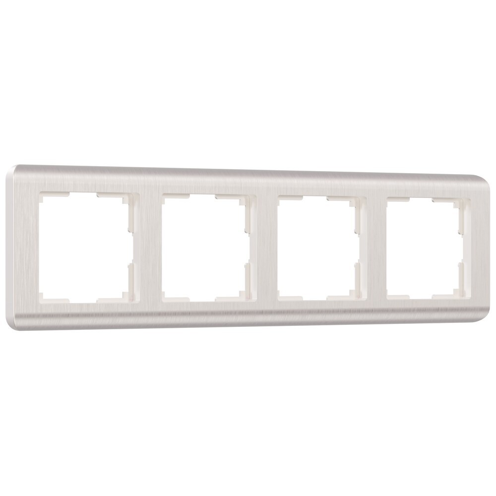 original-23617.jpg Рамка Werkel Stream четырехместная перламутровая (a051279) — изображение 1