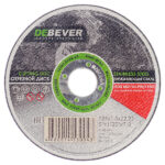 Круг отрезной по нержавеющей стали Debever 125х22х1 мм (WC12510228S/30043)