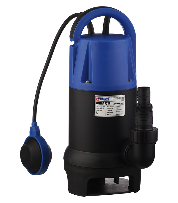 original-23659.jpg Насос дренажный Belamos Omega 75SP для грязной воды 216 л/мин (НД75БSP) — изображение 1