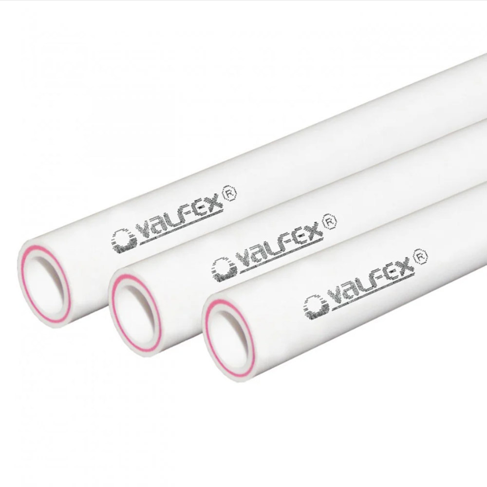 original-23661.jpg Труба полипропиленовая Valfex армированная стекловолокном 40х4000 мм PN25 — изображение 1