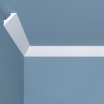 Плинтус потолочный из экополимера ударопрочный 30х30х2000 мм Bello Deco XPS К15