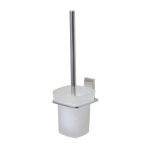 Ершик для унитаза WasserKraft Lopau подвесной стекло/металл хром (K-6027)