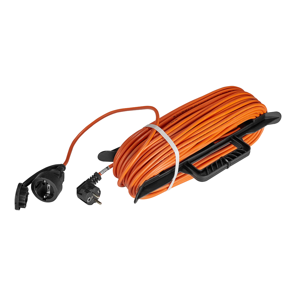 original-23714.jpg Удлинитель Партнер Электро с заземлением 50 м на рамке 2,5 кВт 1 розетка ПВС 3х1 кв.мм IP44 — изображение 1