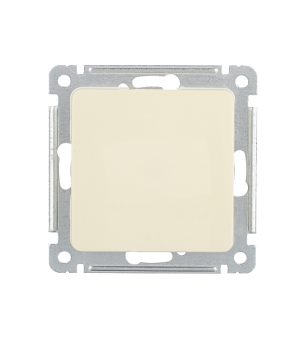 Выключатель Hegel Master одноклавишный встраиваемый слоновая кость (ВС10-411-01)