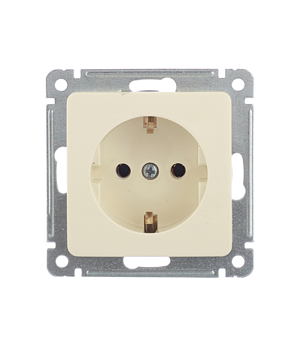 original-23807.jpg Розетка Hegel Master встраиваемая слоновая кость (РС16-411-01) — изображение 1