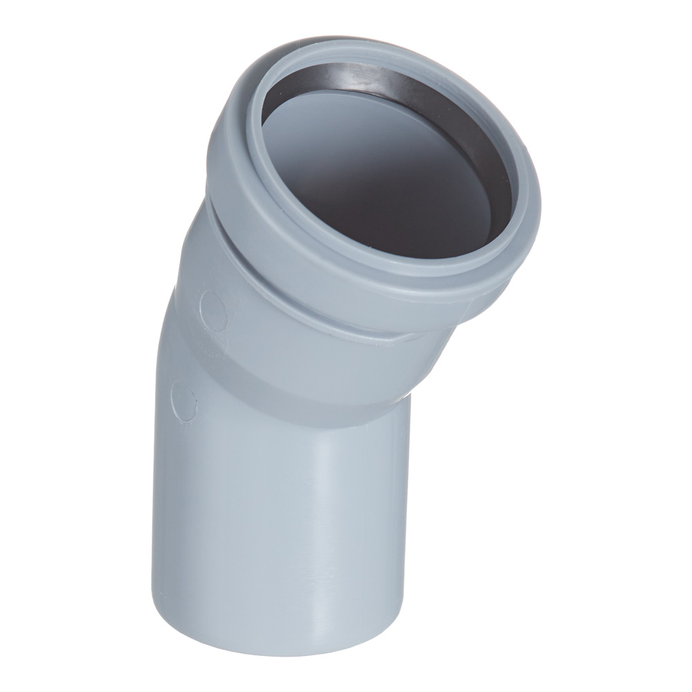 original-23830.jpg Отвод Valfex d50 мм 30° пластиковый для внутренней канализации — изображение 1