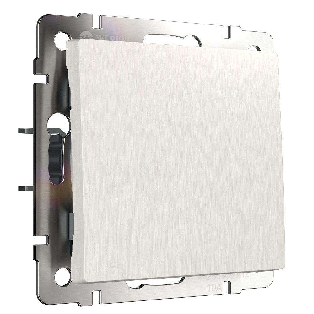 original-23847.jpg Выключатель Werkel одноклавишный встраиваемый перламутровый рифленый проходной (a051178) — изображение 1