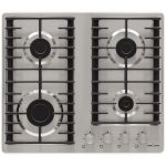 Варочная панель газовая Krona Hagel 60 IX 4 конфорки нержавеющая сталь