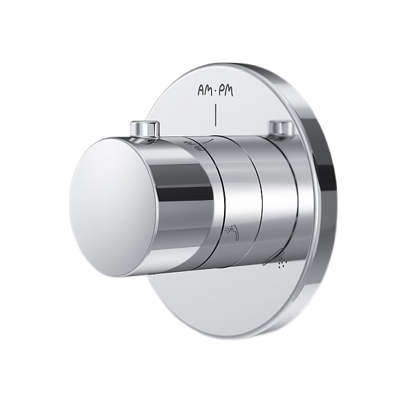 original-23864.jpg Переключатель для душа встраиваемый AM.PM F0800100 однорычажный хром — изображение 1