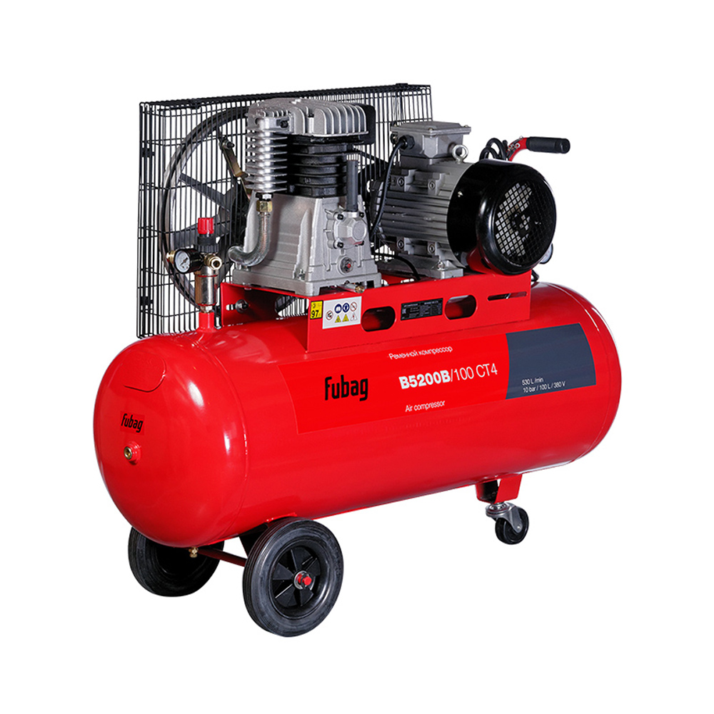 original-23911.jpg Компрессор масляный Fubag (45681502) B5200B/100 СТ4 100 л 3 кВт — изображение 1