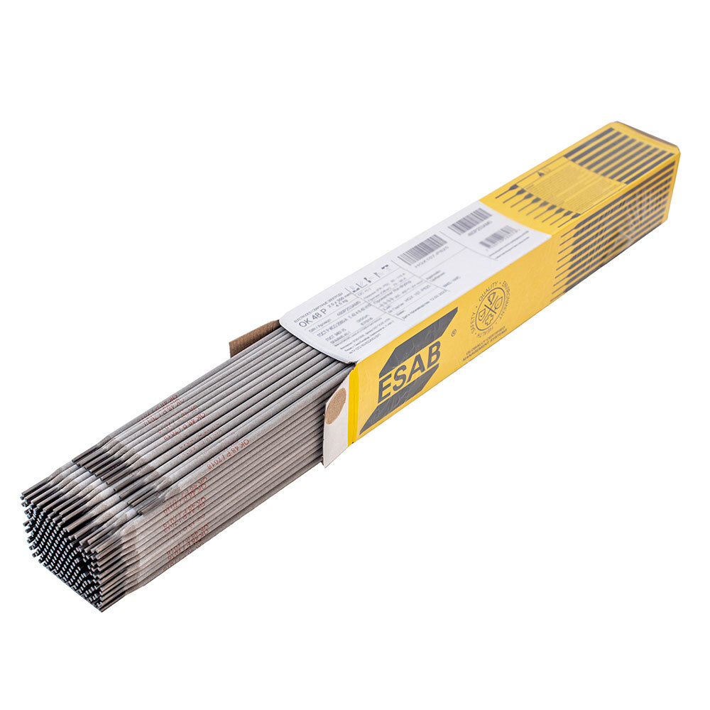 original-24000.jpg Сварочные электроды Esab ОК48Р d2,5 мм 4,5 кг (480P253AM0) — изображение 1
