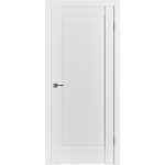 Дверь межкомнатная ER1 700х2000 мм ПВХ эмалекс белая глухая с замком и петлями