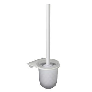 Ершик для унитаза WasserKraft Kammel подвесной стекло/металл белый (K-8327W)